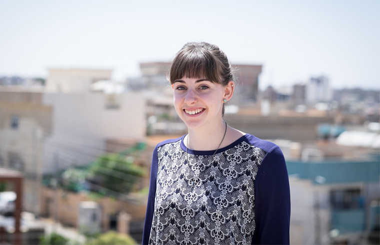 Alicia Hughes, summer intern for Preemptive Love Coalition in Iraq.