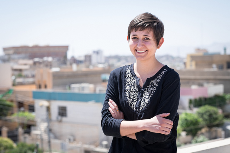 Janet Eckels, summer intern for Preemptive Love Coalition in Iraq.