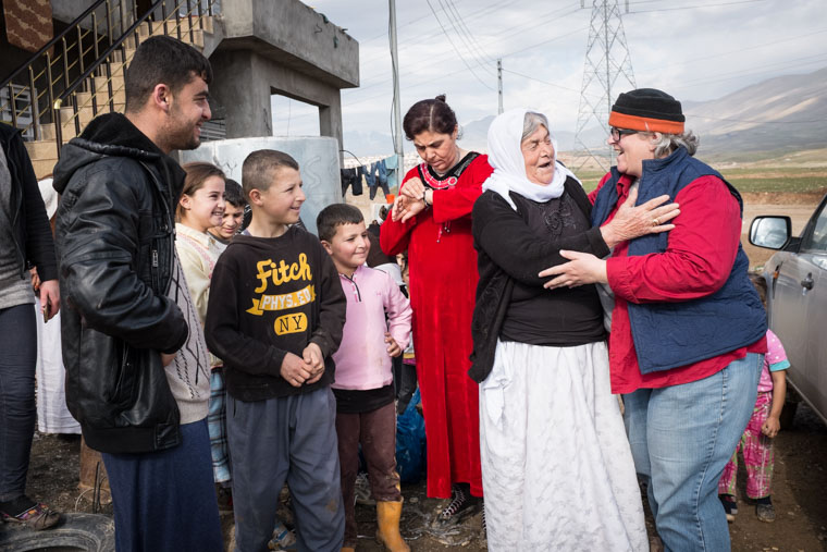 When we met Muhammad and his family, they were living in an unfinished concrete block house. Newly displaced by ISIS in Iraq, they had few options.