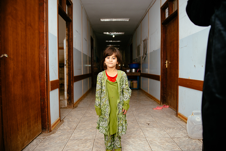 Temporary home for Isra—a school