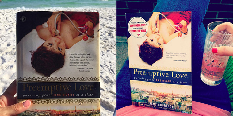 Where are you reading our book Preemptive Love?