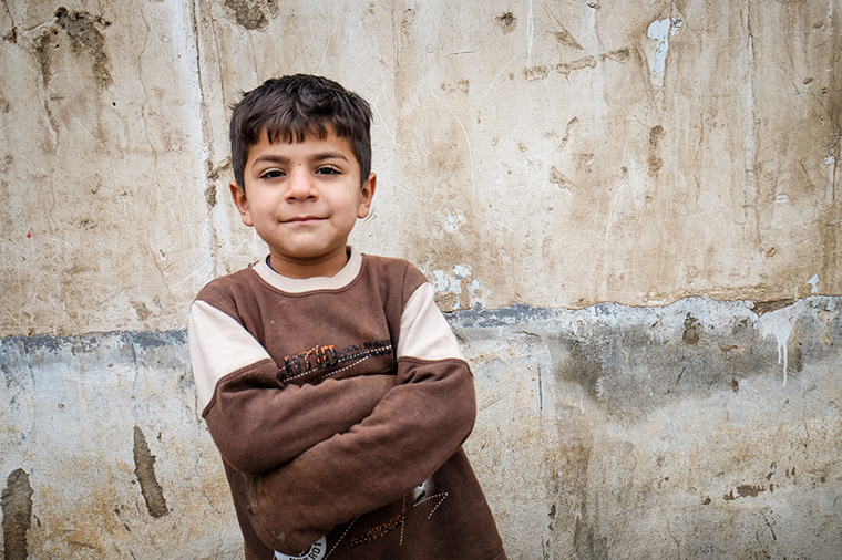 A young boy who was displaced by ISIS last year found a home within Kurdistan. His family has few options.
