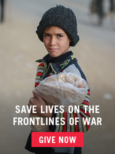 save lives on the frontlines of war
