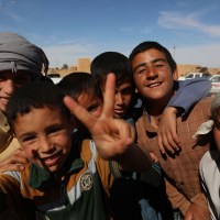 Boys living in the shadows of war in Rutbah, Iraq